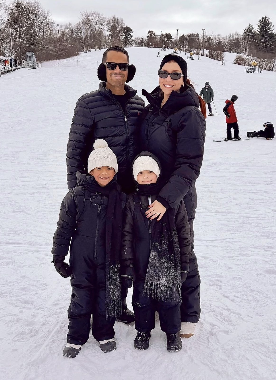 Neve em família
